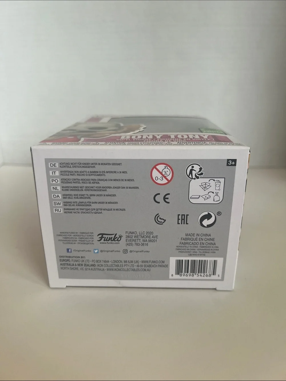Funko Pop GPK Bony Tony #05 2021 Spring Con Exclusive (Box Damage/Dings)